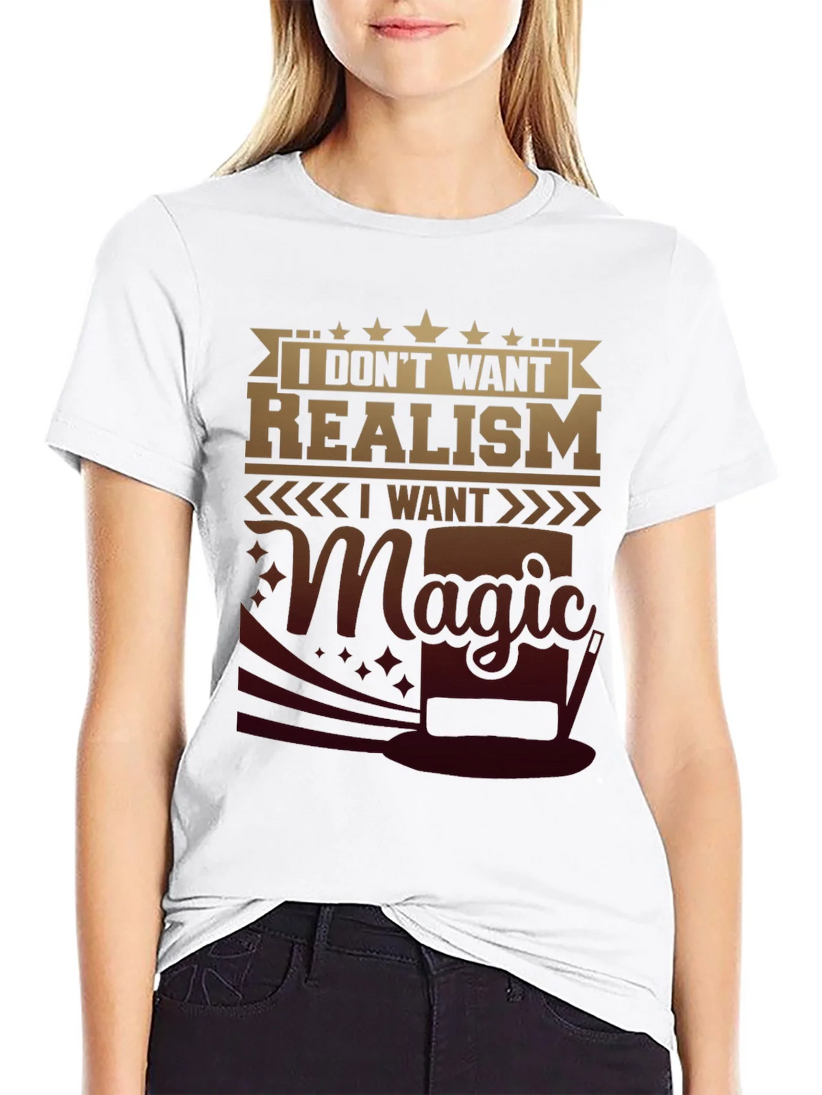Magic Graphic Tee - I Dont Want Realism product image 11