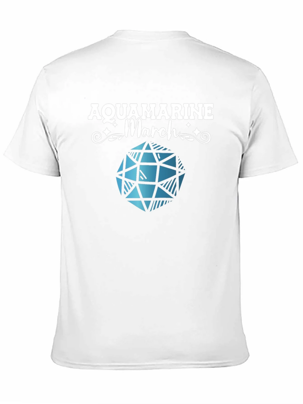 Aquamarine March Gemstone T-Shirt product image 2