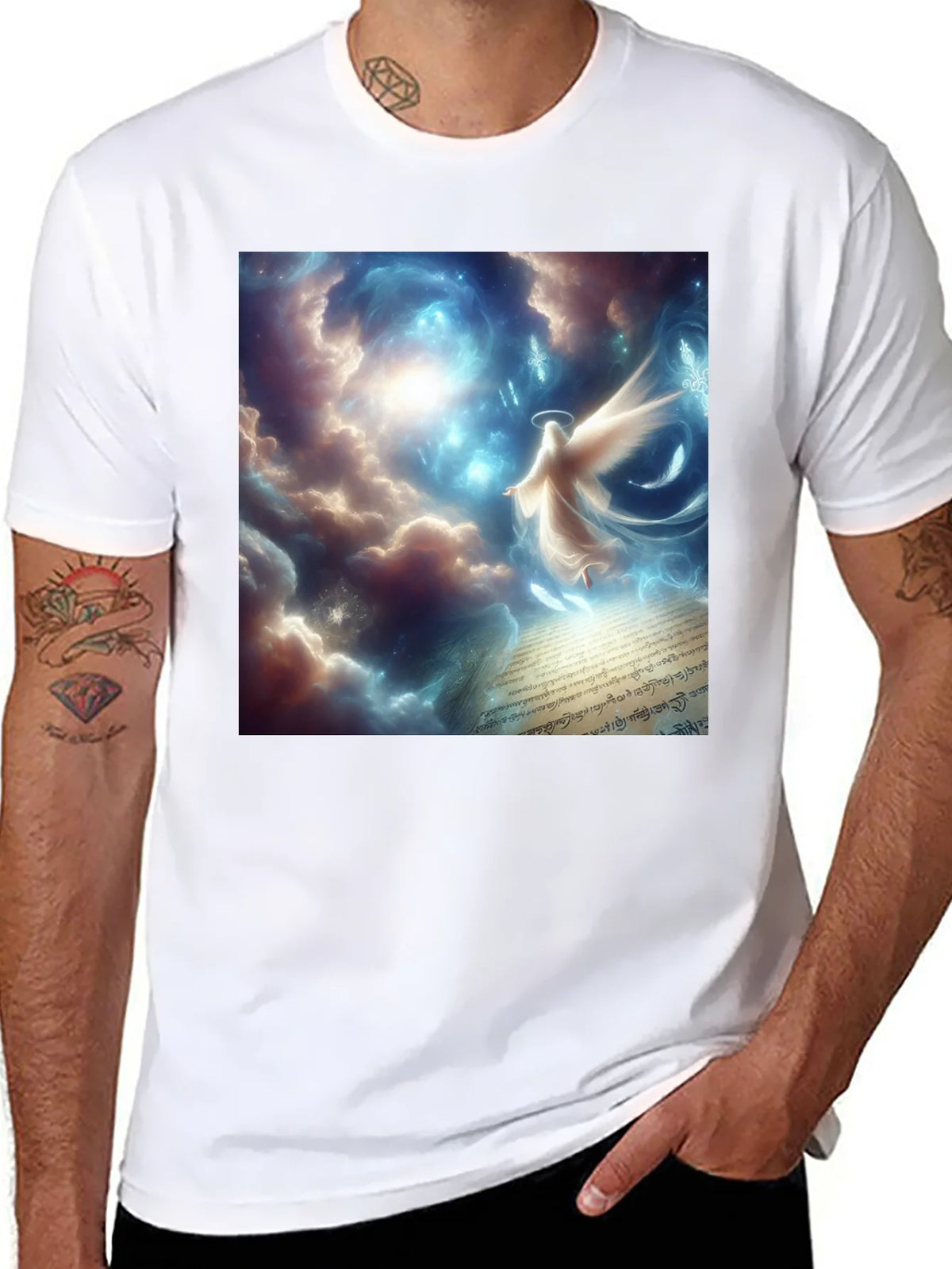 Angelic Dream T-Shirt - Celestial Comfort product image 10