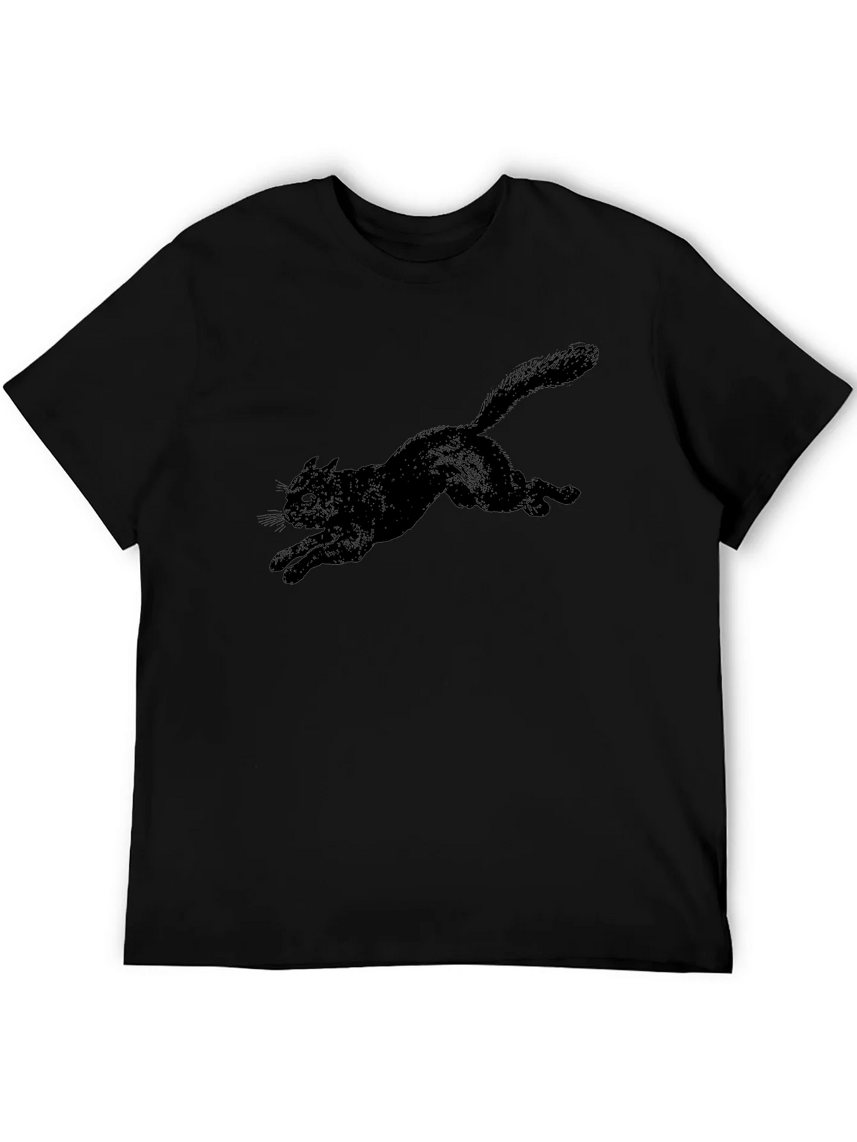 Black Cat Graphic Tee - Mens Casual T-Shirt product image 8