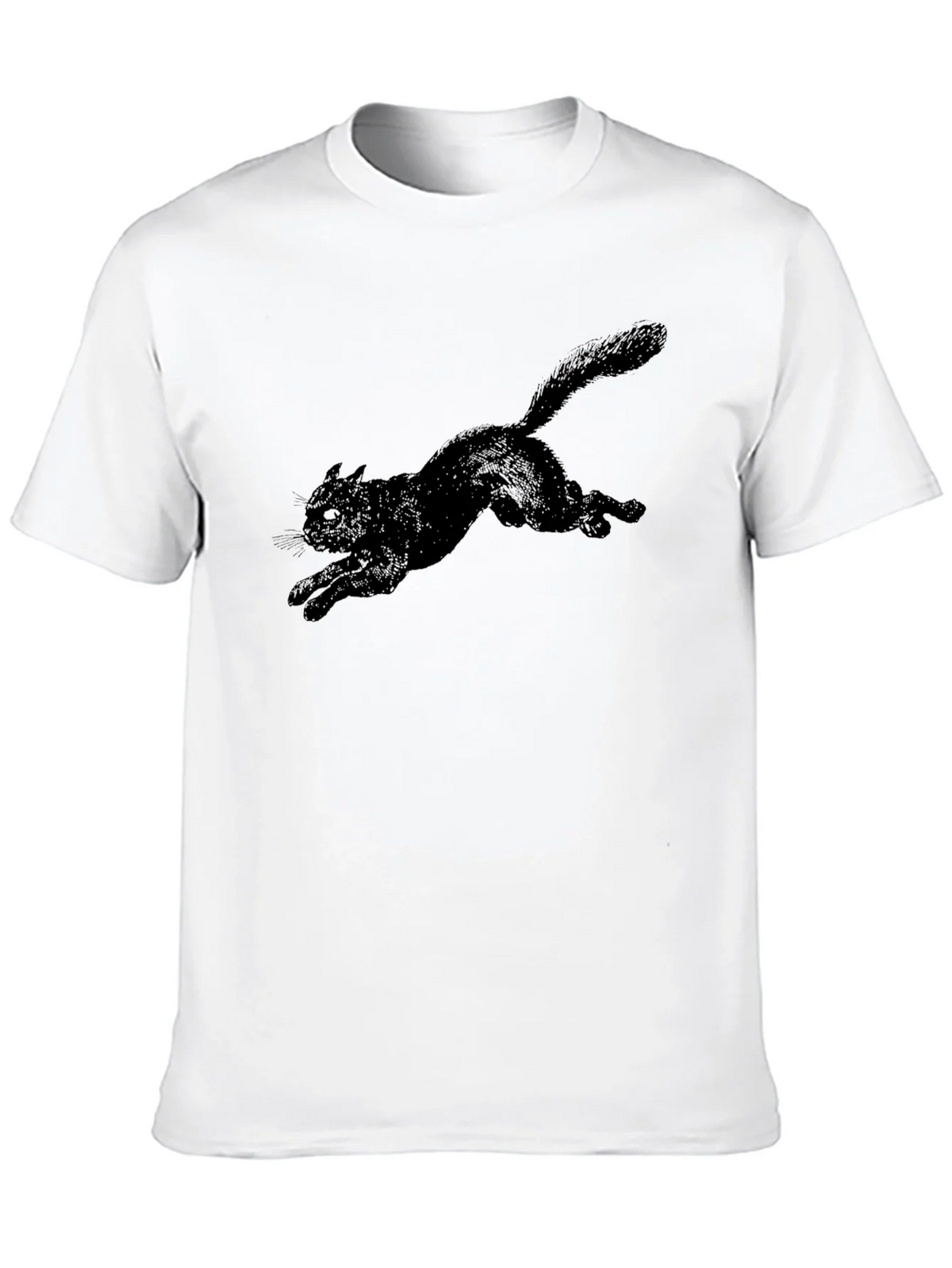 Black Cat Graphic Tee - Mens Casual T-Shirt product image 12