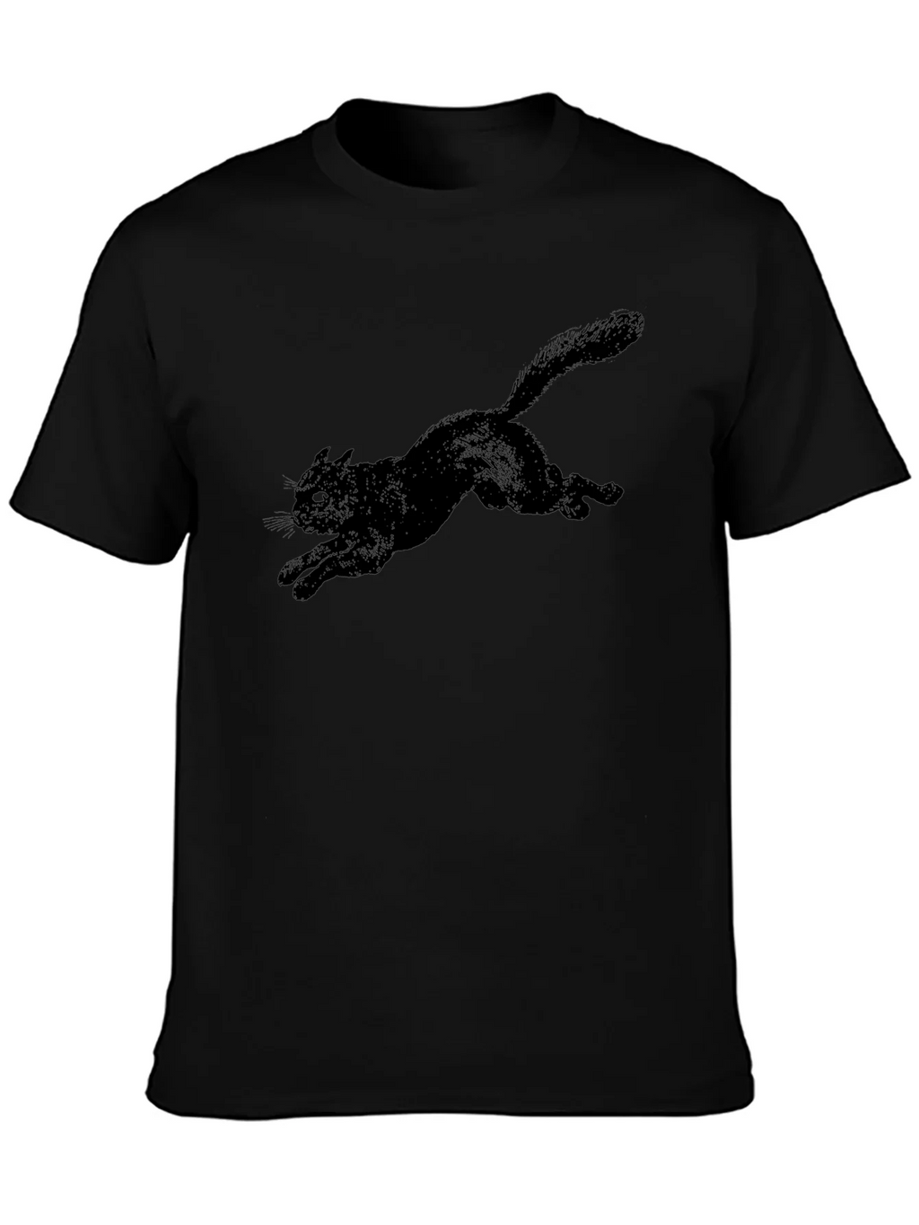 Black Cat Graphic Tee - Mens Casual T-Shirt product image 6