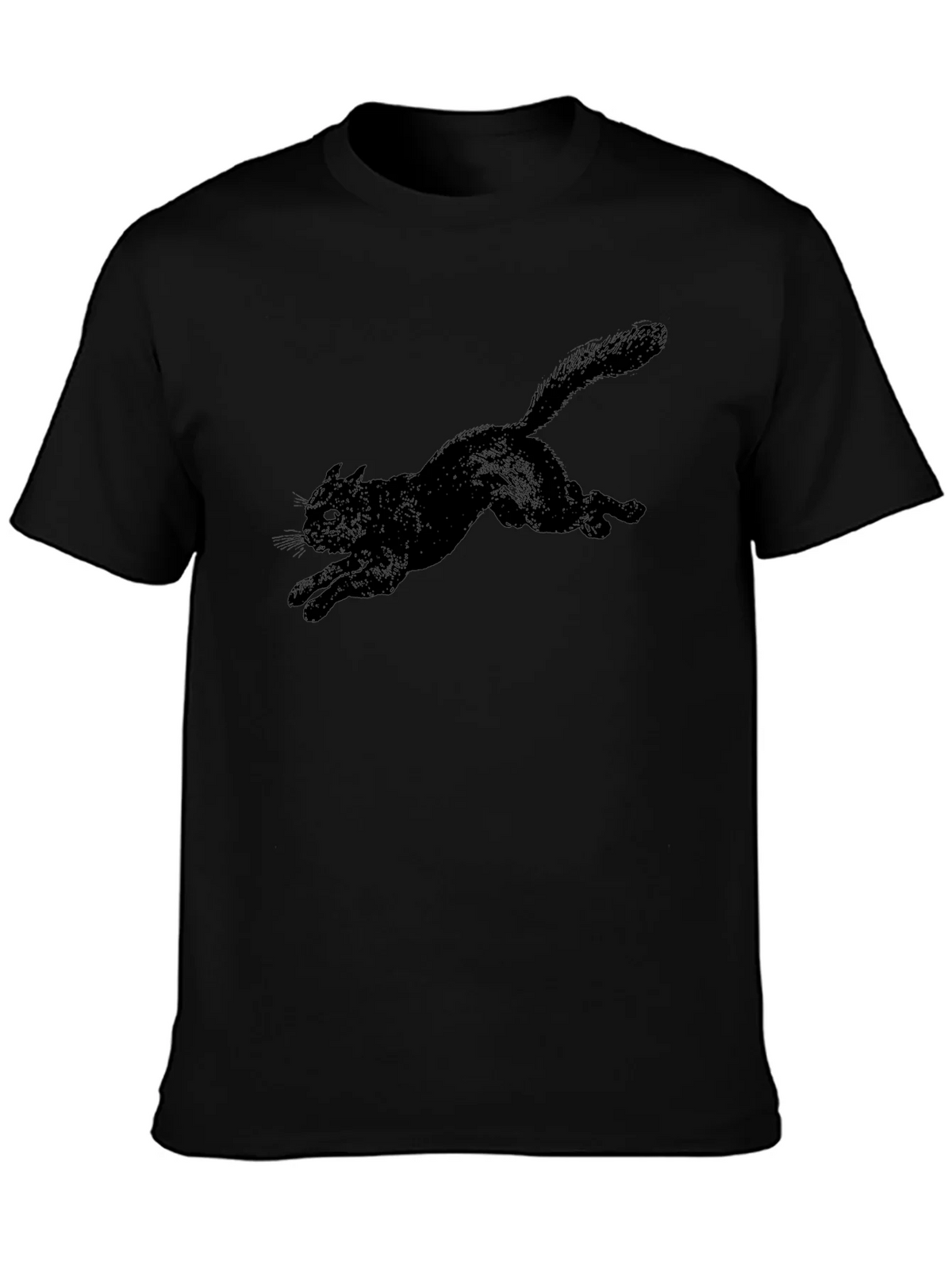 Black Cat Graphic Tee - Mens Casual T-Shirt product image 6