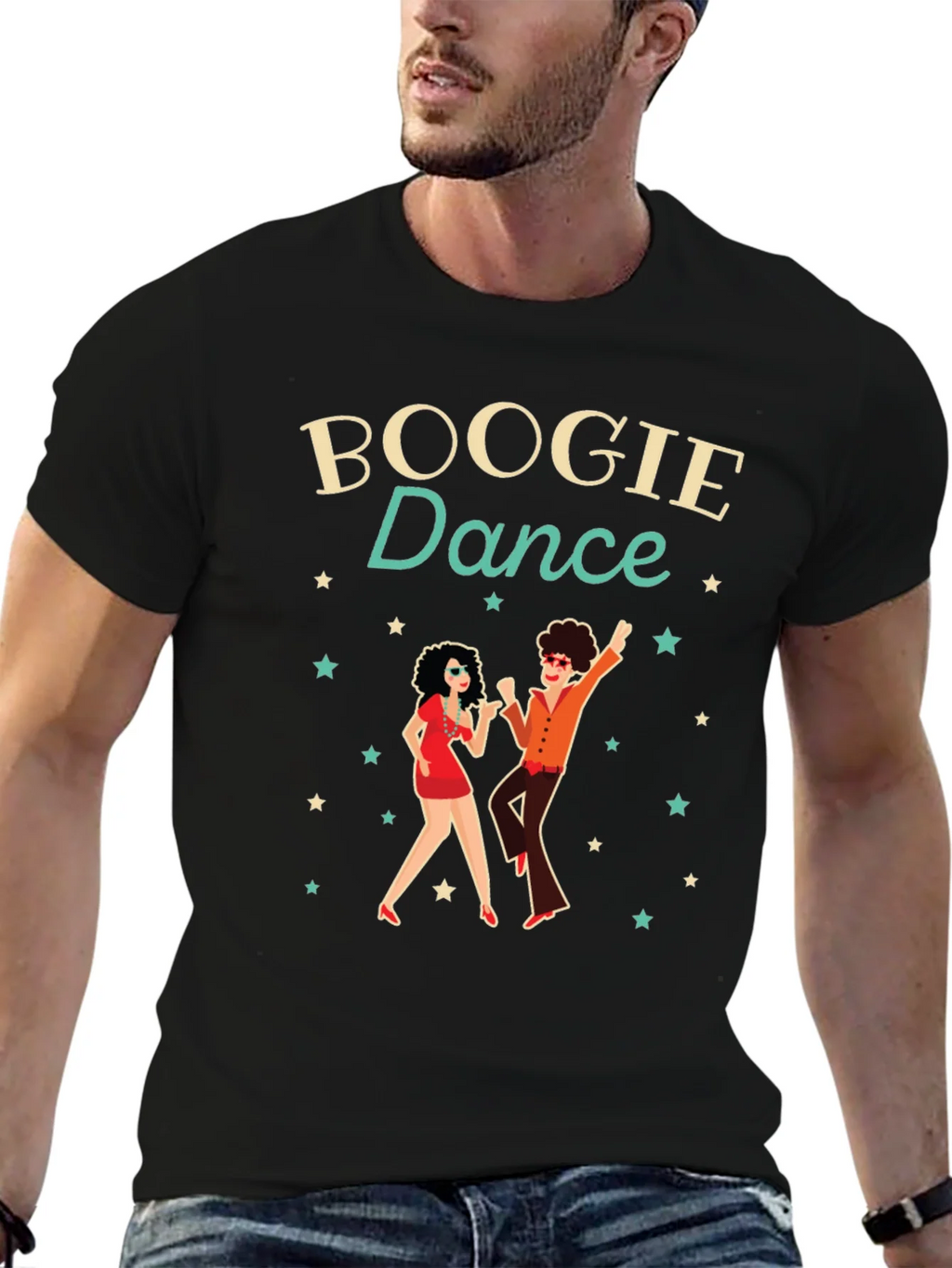 Boogie Dance Graphic T-Shirt - Retro Style product image 9
