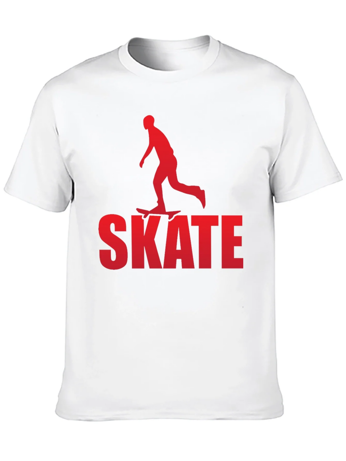 Skate T-Shirt - Red Skater Graphic Tee product image 12