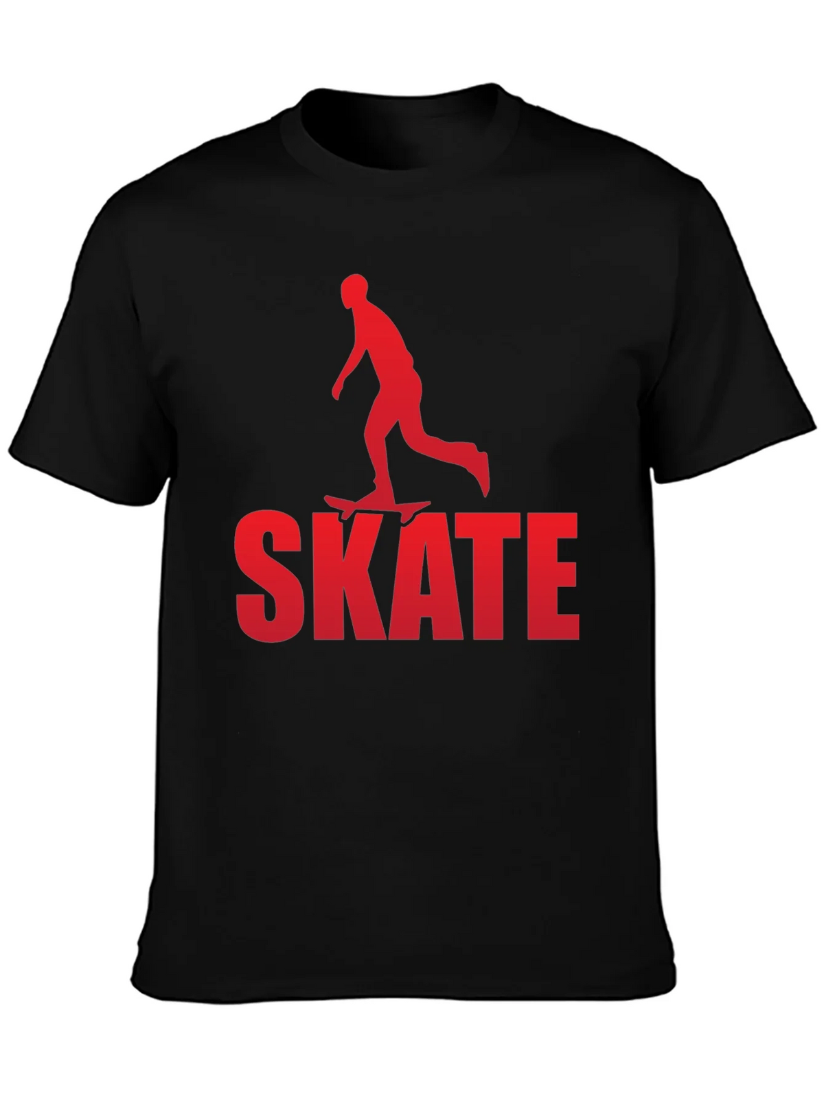 Skate T-Shirt - Red Skater Graphic Tee product image 6
