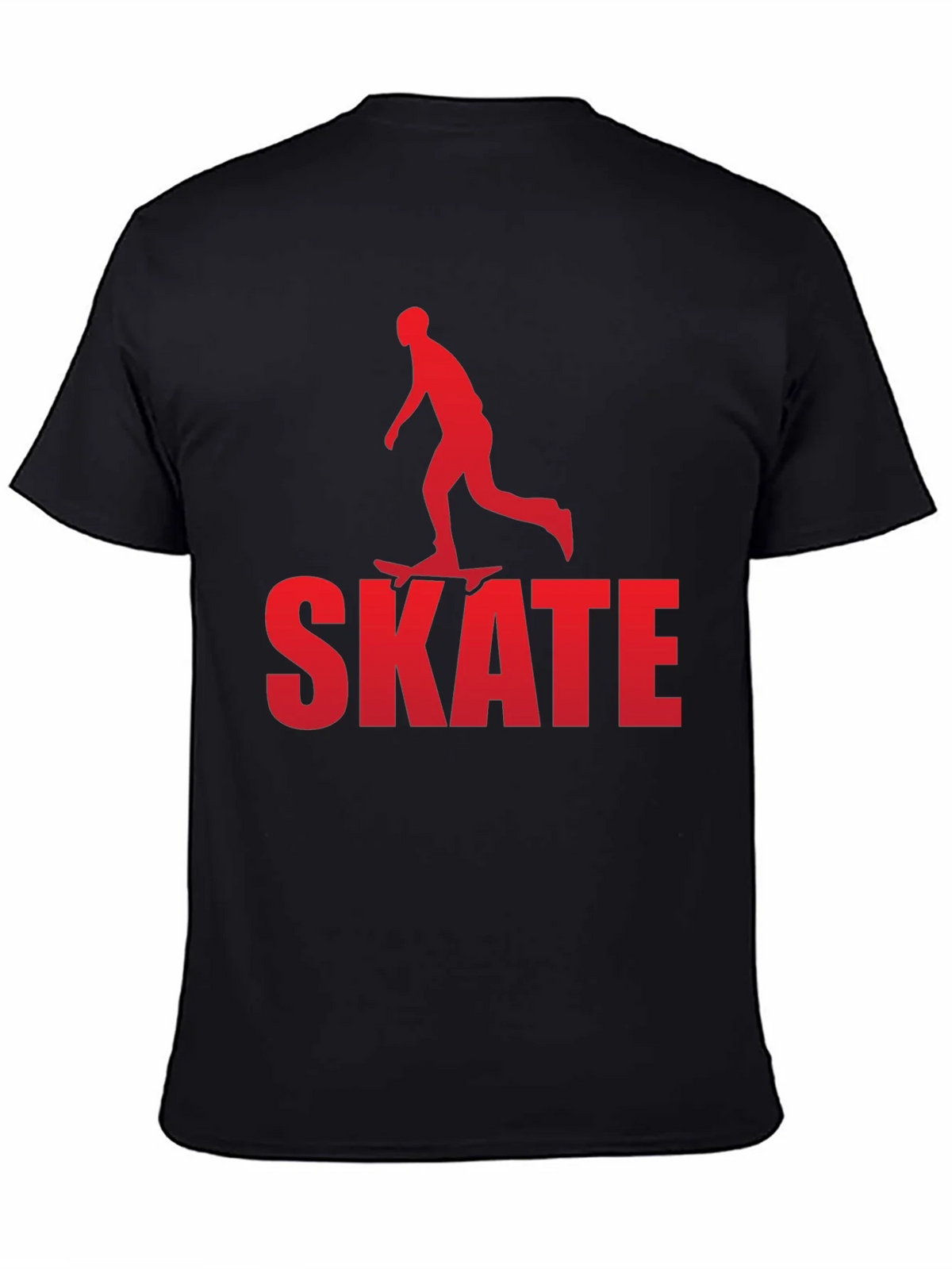 Skate T-Shirt - Red Skater Graphic Tee product image 7