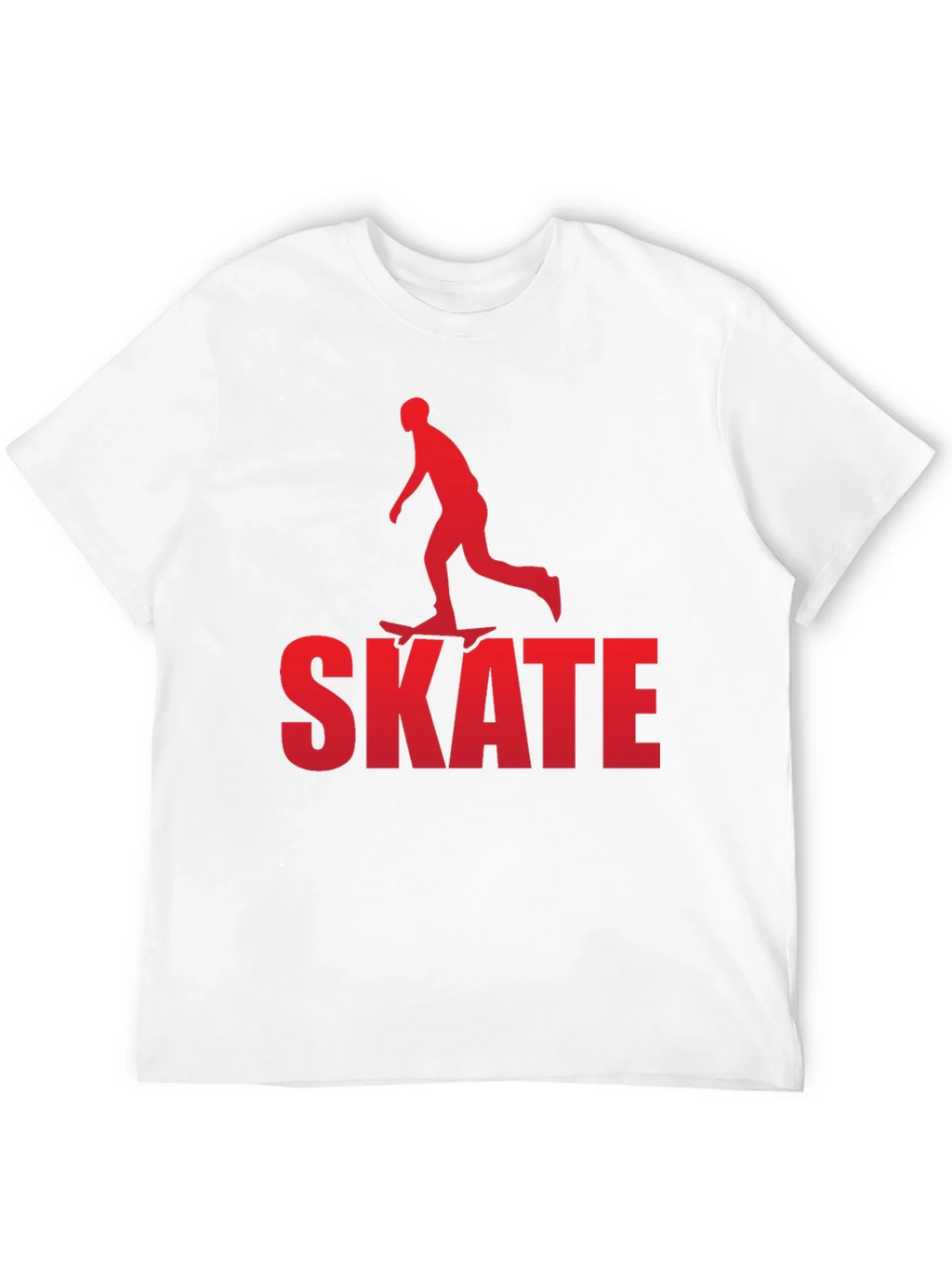 Skate T-Shirt - Red Skater Graphic Tee product image 3