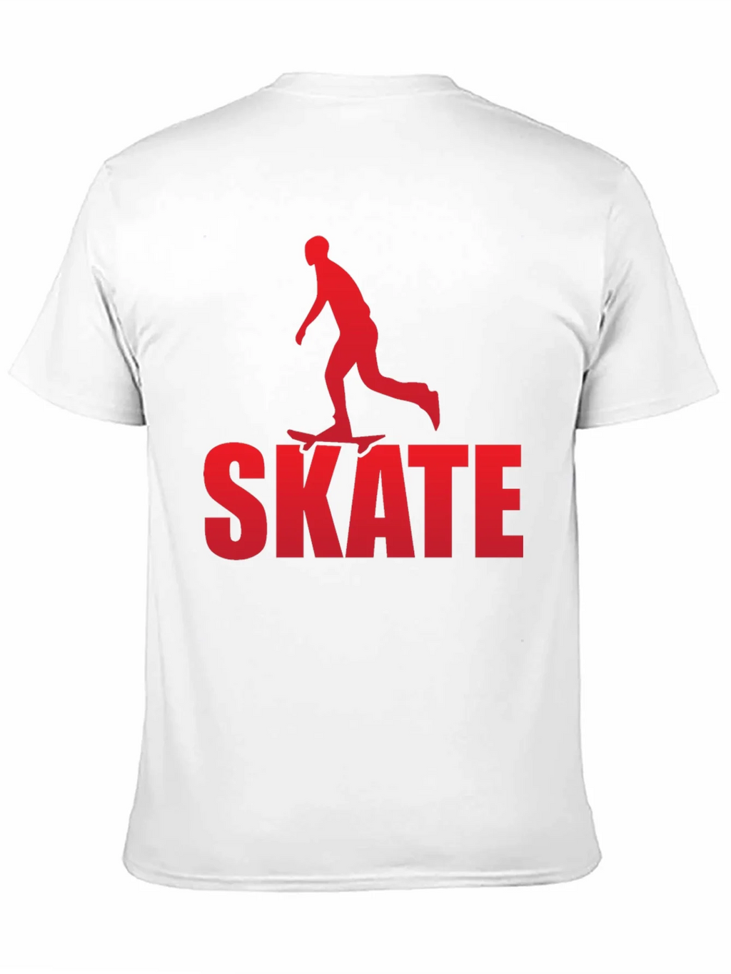 Skate T-Shirt - Red Skater Graphic Tee product image 2