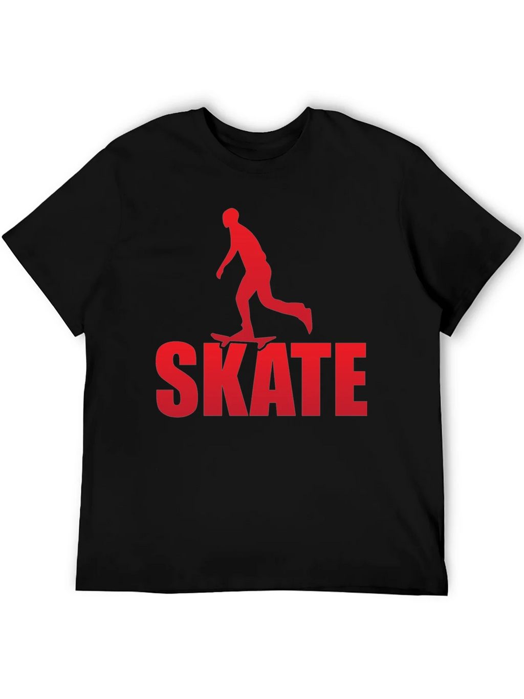 Skate T-Shirt - Red Skater Graphic Tee product image 8