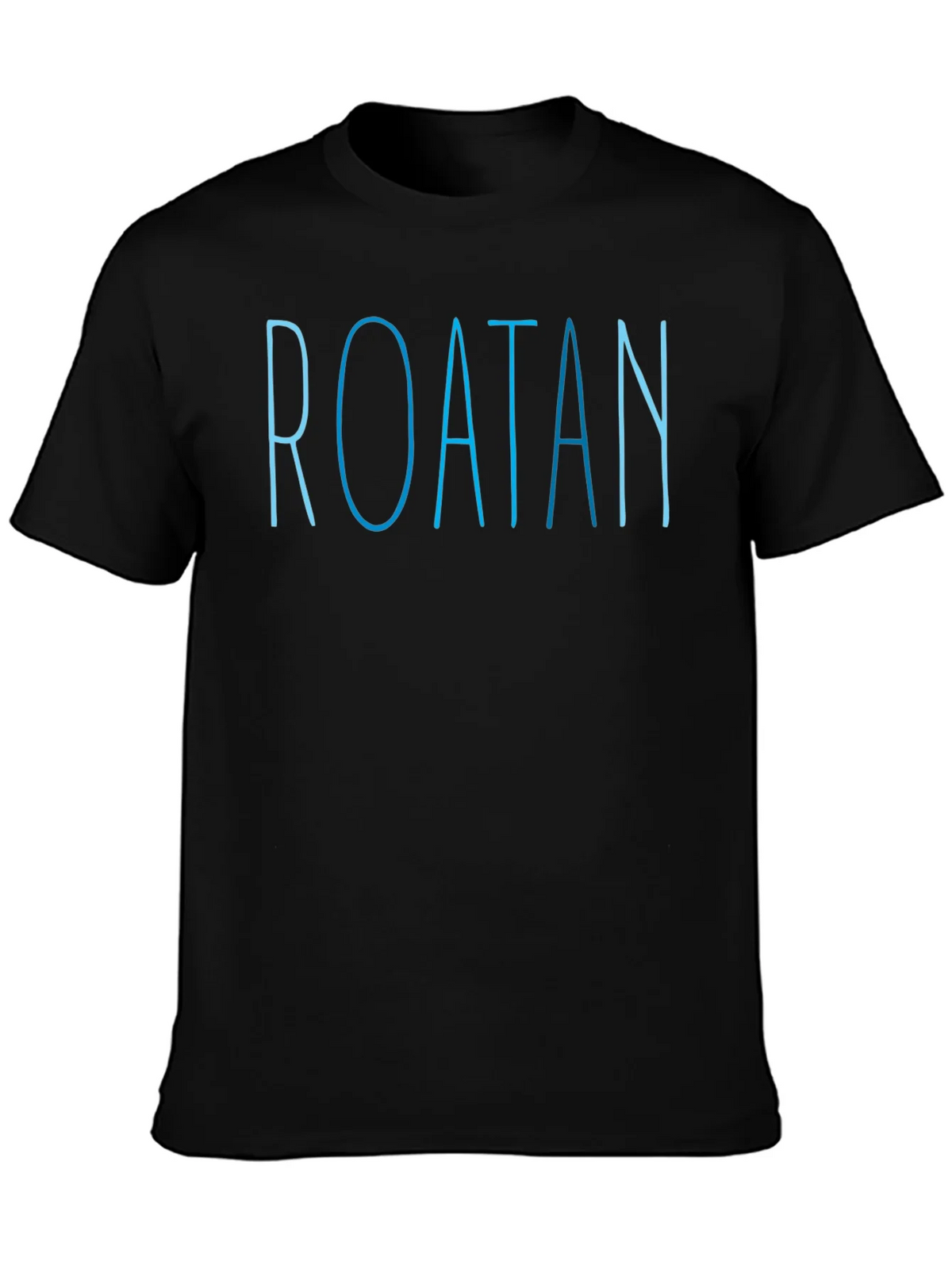 Roatan Island Trip Souvenir T-Shirt - Mens Black Cotton Tee product image 6