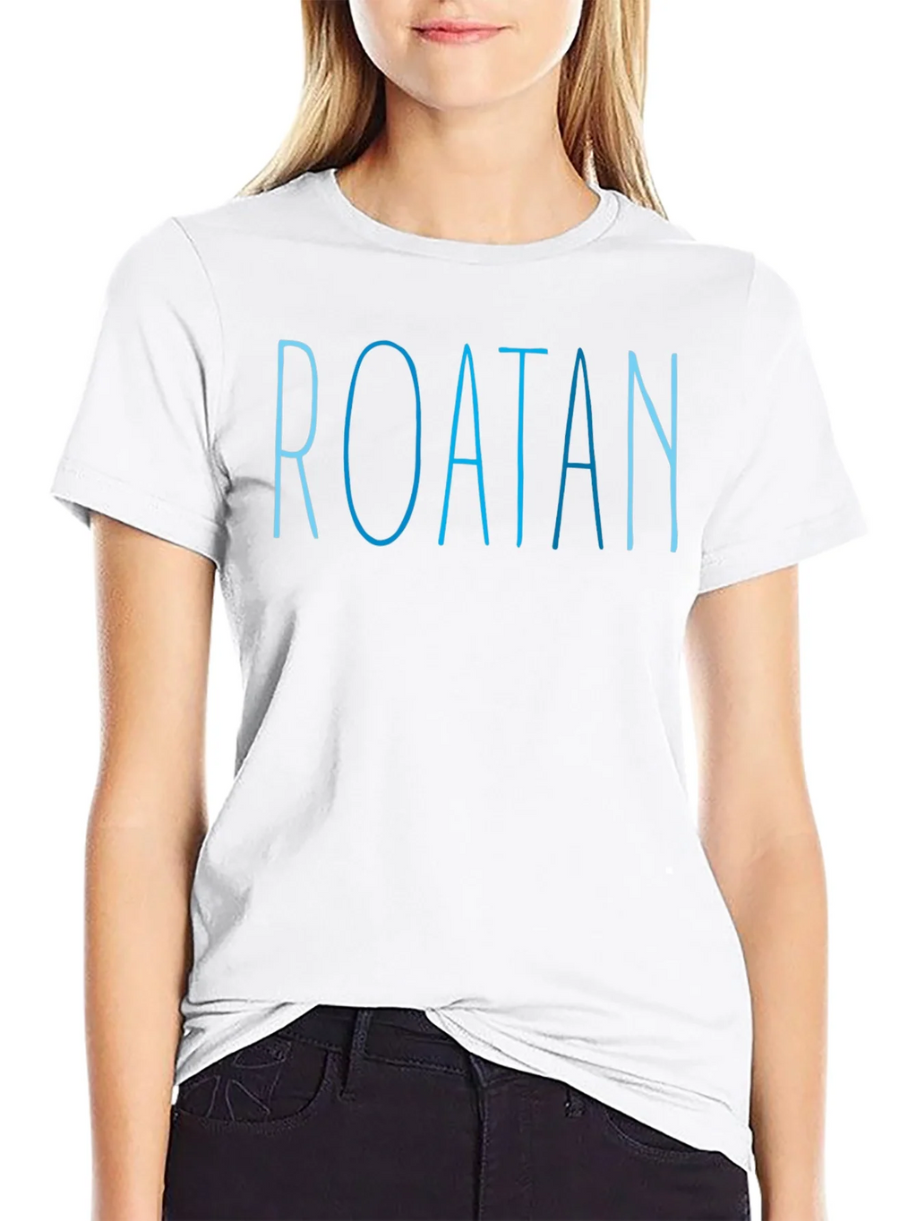 Roatan Island Trip Souvenir T-Shirt - Mens Black Cotton Tee product image 11