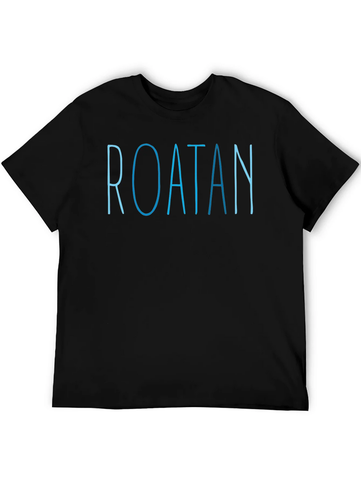 Roatan Island Trip Souvenir T-Shirt - Mens Black Cotton Tee product image 8