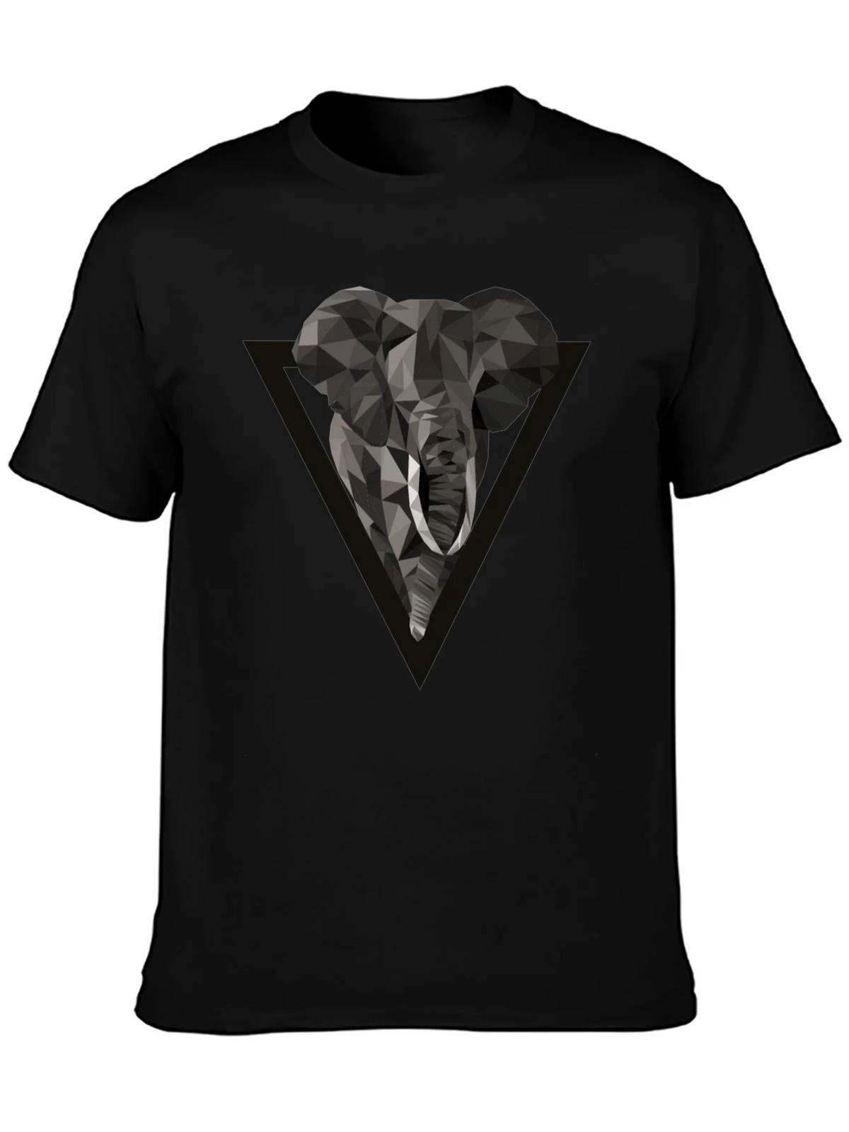 Geometric Elephant Tee - Modern Graphic Print product image 6