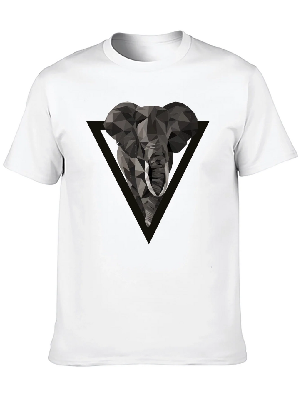 Geometric Elephant Tee - Modern Graphic Print product image 12