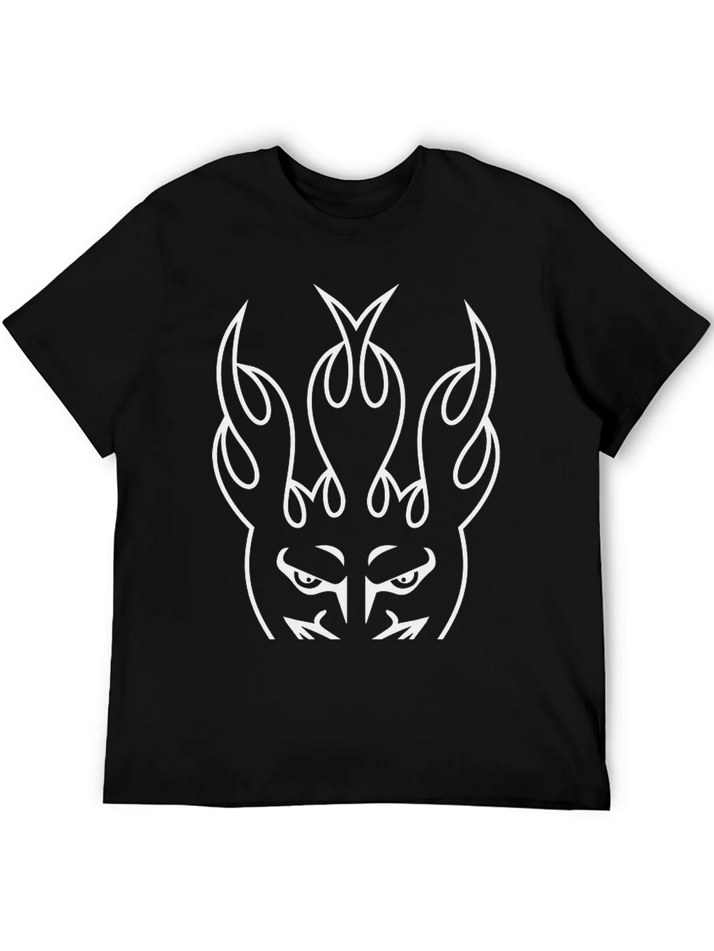 Fiery Graphic Black T-Shirt product image 8