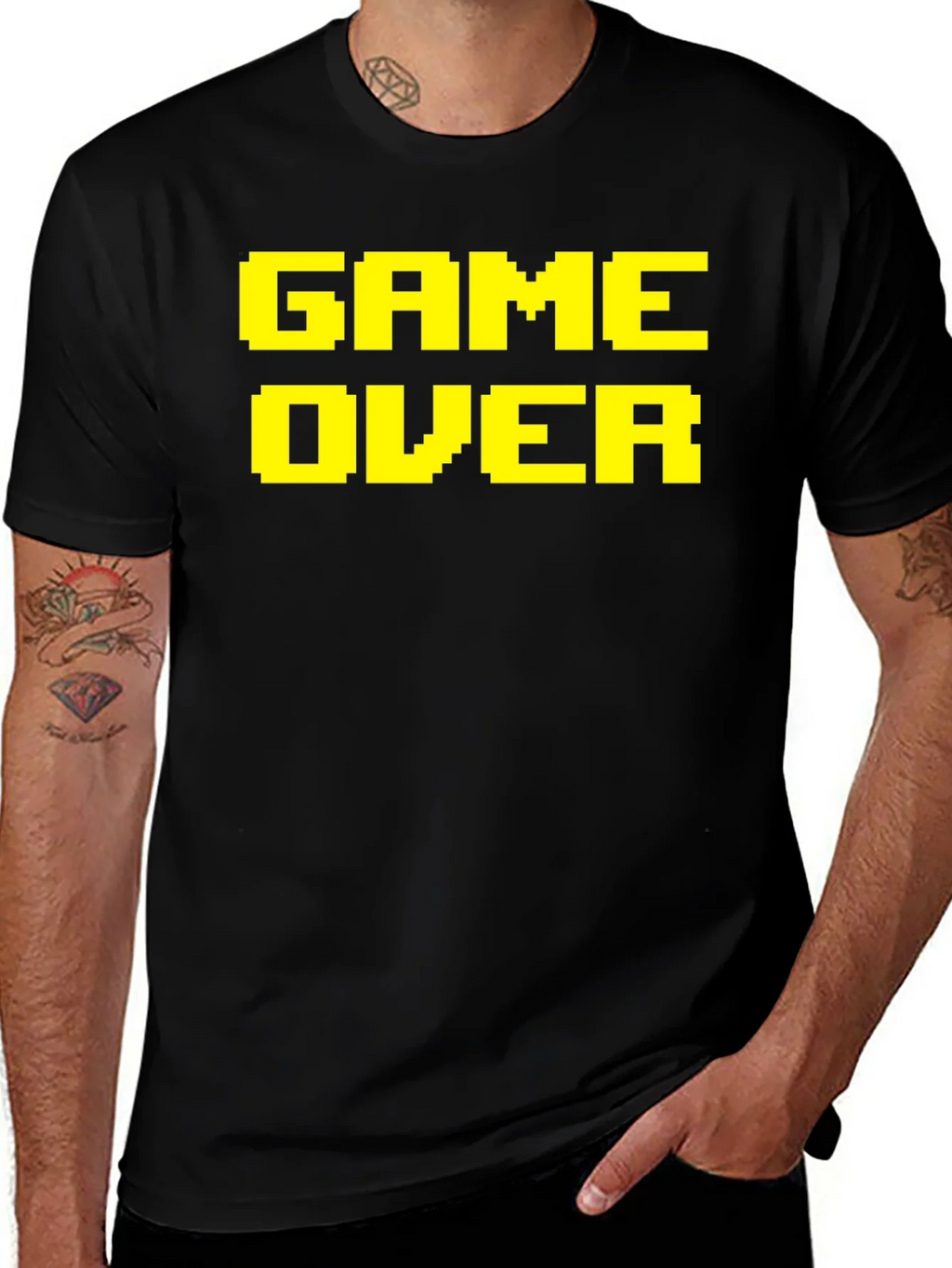 Game Over T-Shirt - Pixelated Style product image 1