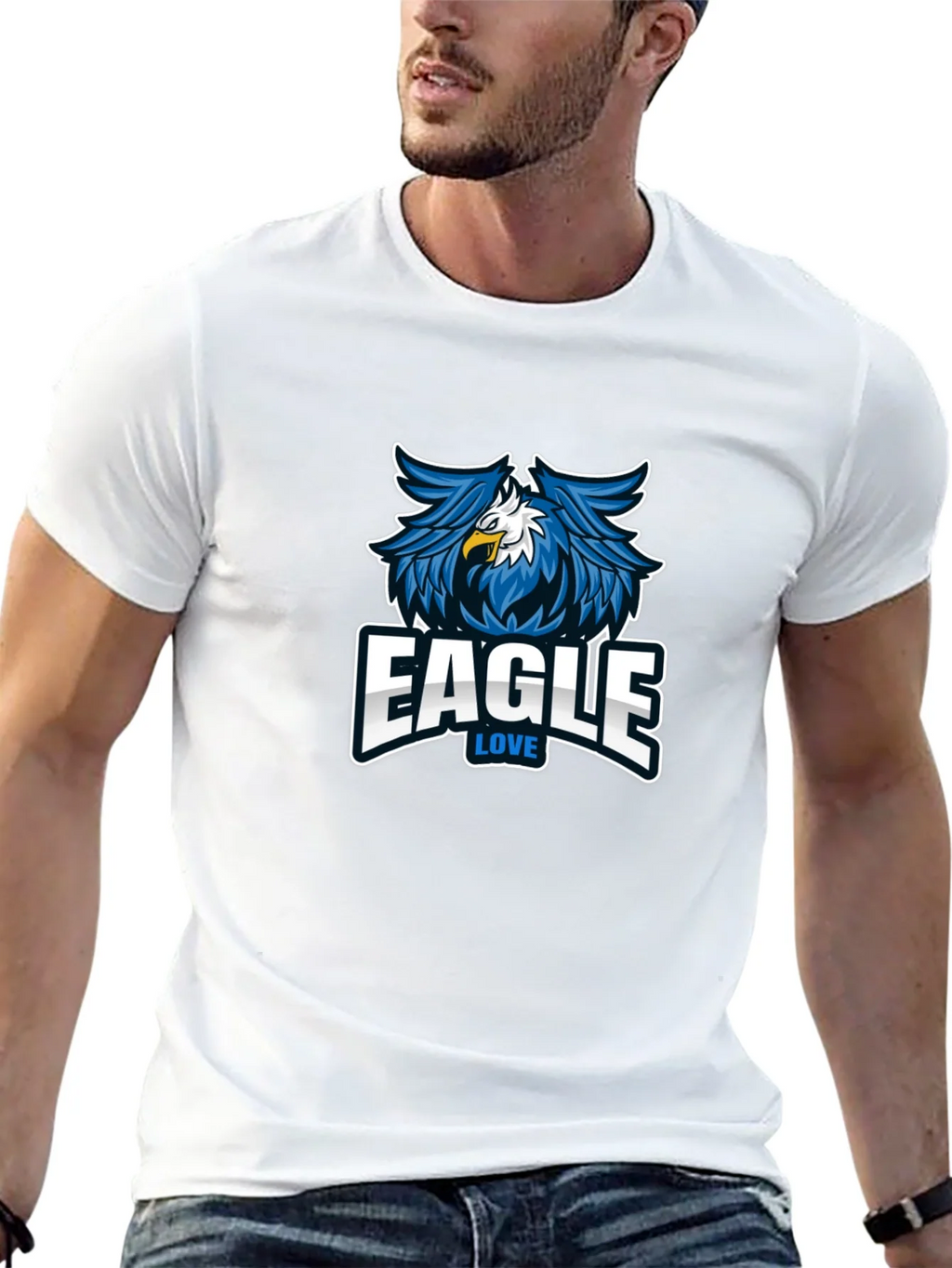 Eagle Love Graphic Print Tee product image 4