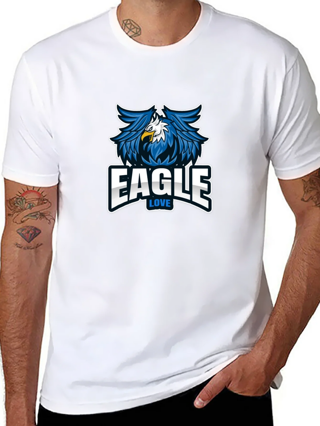 Eagle Love Graphic Print Tee product image 10