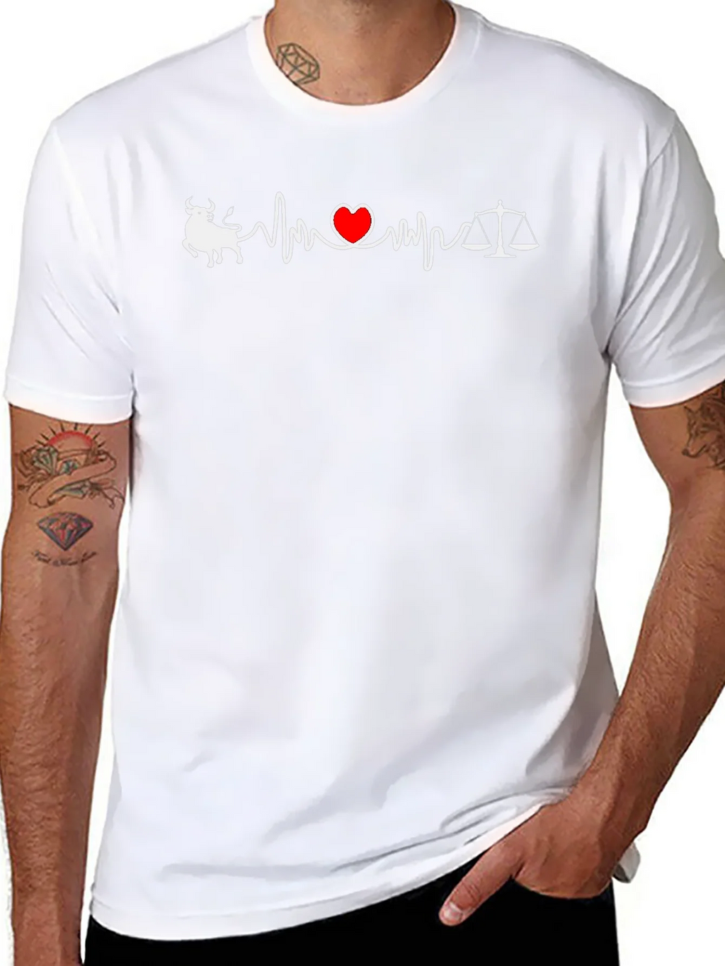 Bull Heart Scales Graphic Tee product image 10