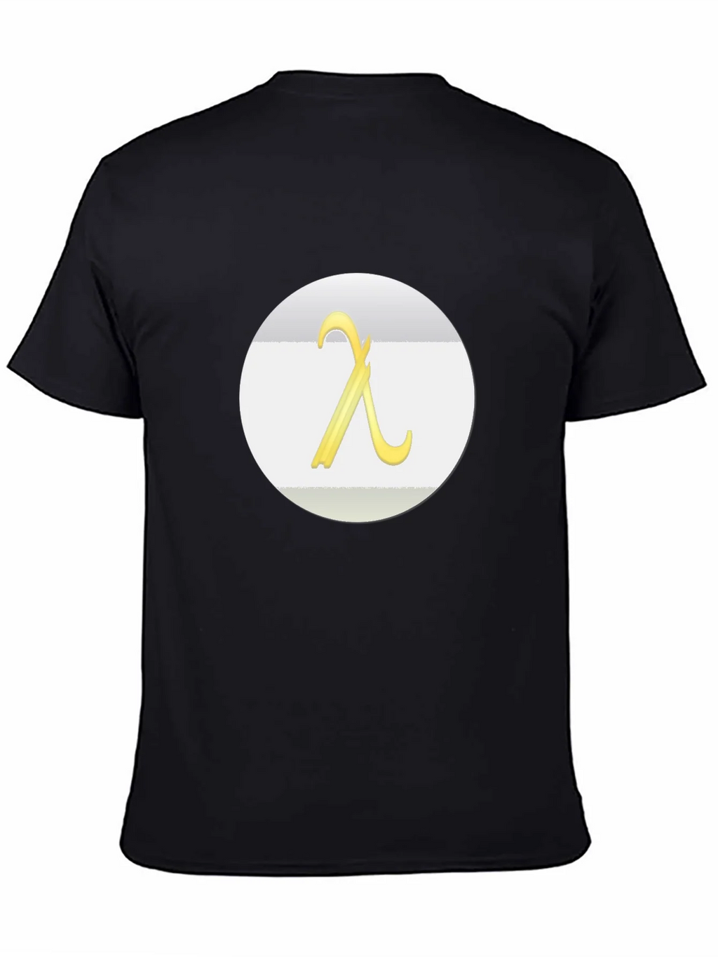 Lambda Symbol Graphic Tee - Modern Casual T-Shirt product image 7