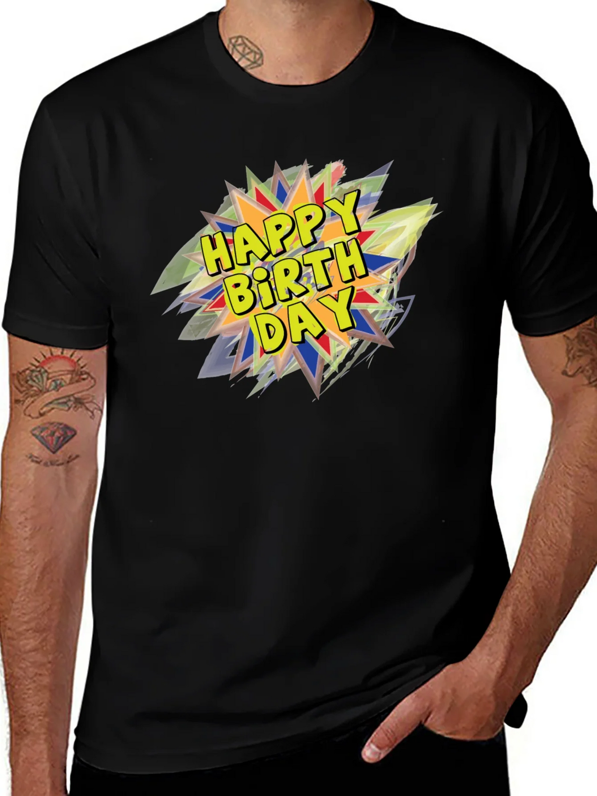 Happy Birthday Graphic T-Shirt product image 1
