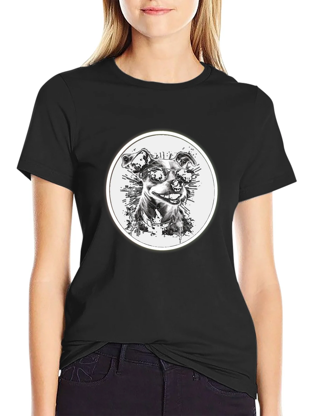 Cool Dog Graphic Tee product image 5