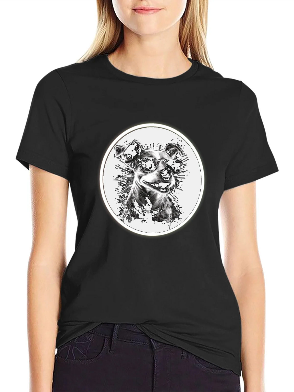 Cool Dog Graphic Tee product image 5
