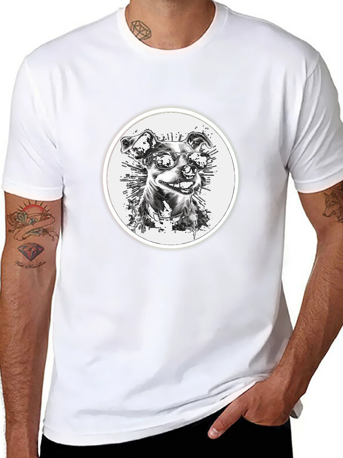 Cool Dog Graphic Tee product image 10