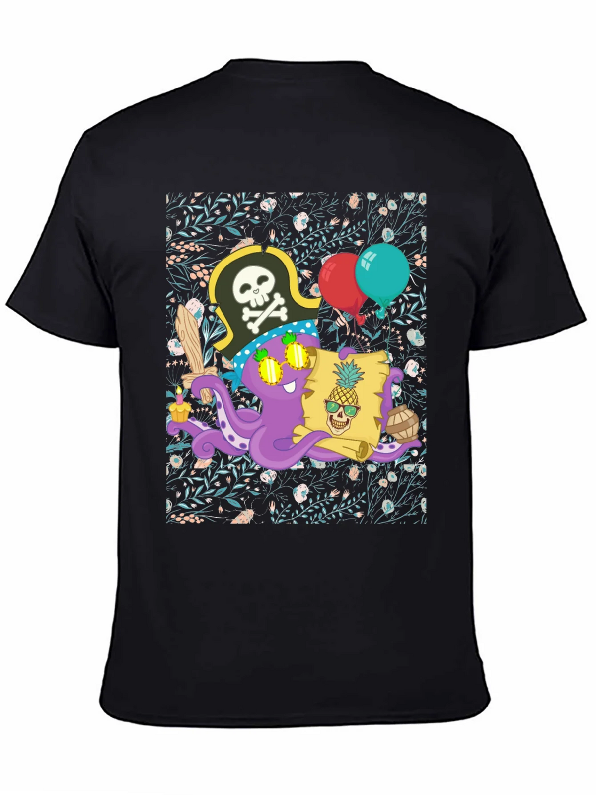 Pirate Octopus Graphic Tee product image 7