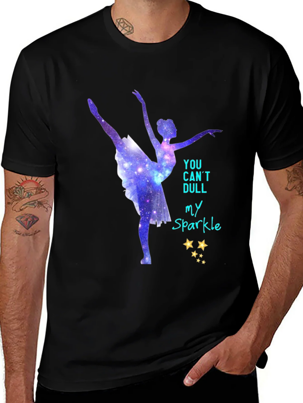 Ballerina Sparkle Graphic Tee product image 1