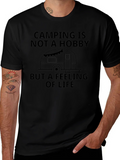 Camping Is Not A Hobby Graphic Tee product image 1