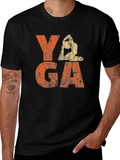 Yoga T-Shirt - Meditating Graphic Tee product image 1