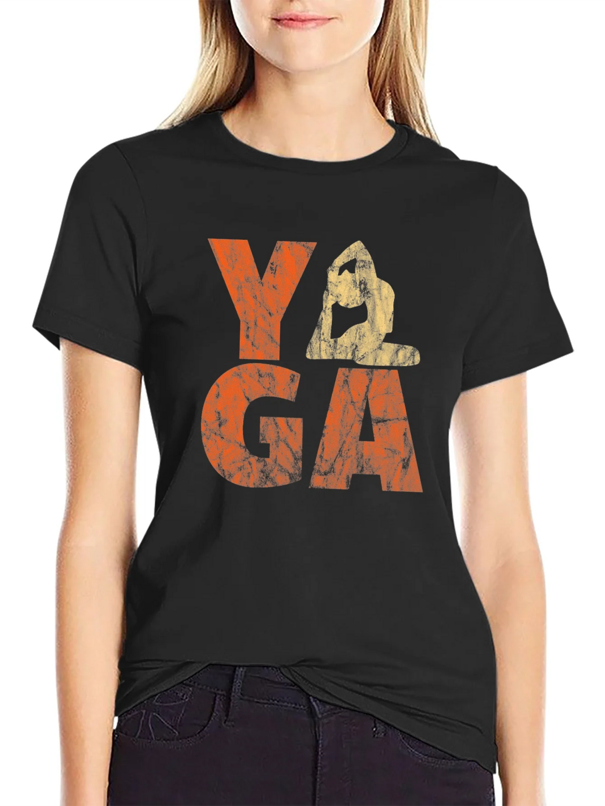 Yoga T-Shirt - Meditating Graphic Tee product image 5
