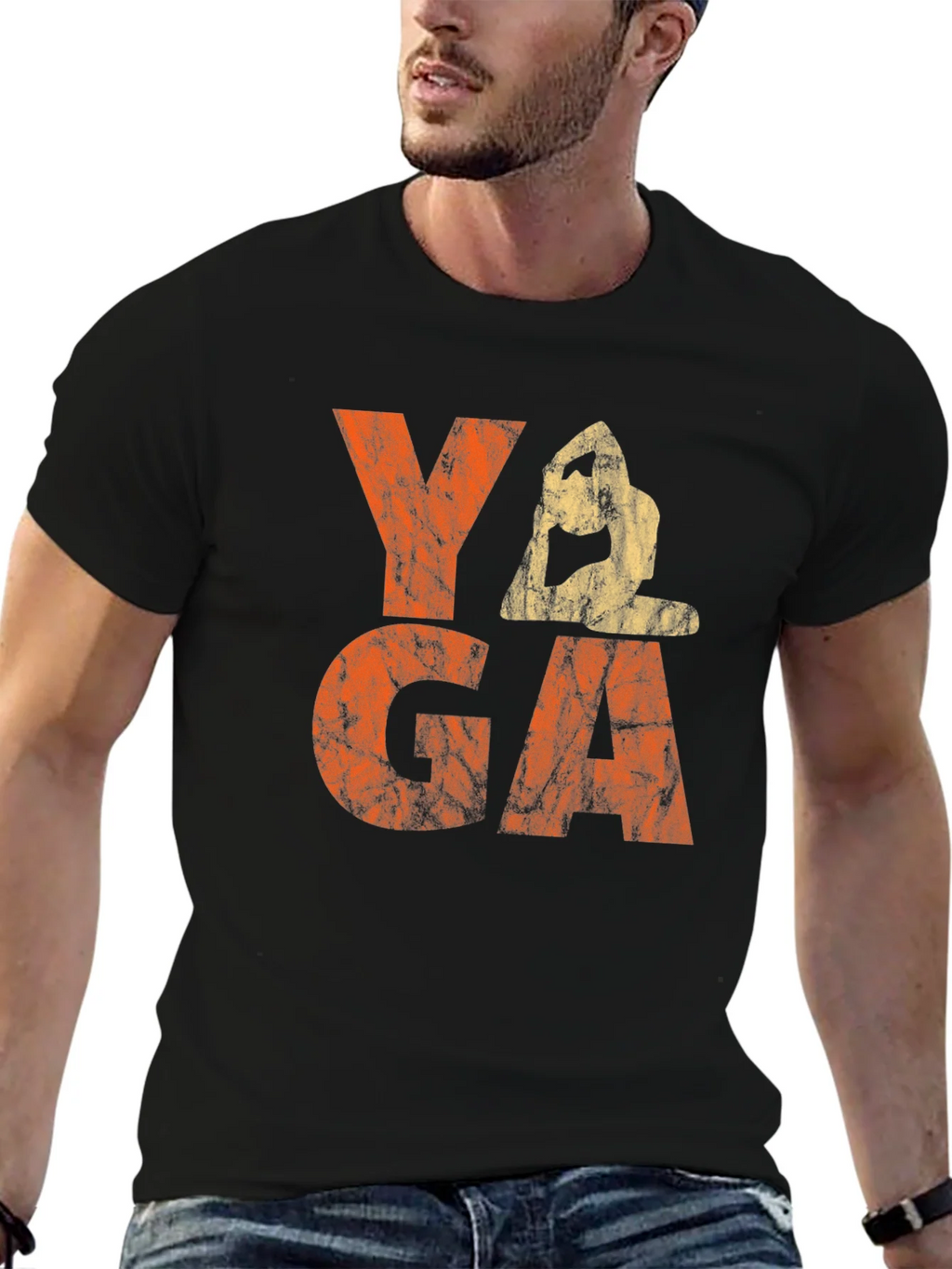 Yoga T-Shirt - Meditating Graphic Tee product image 9