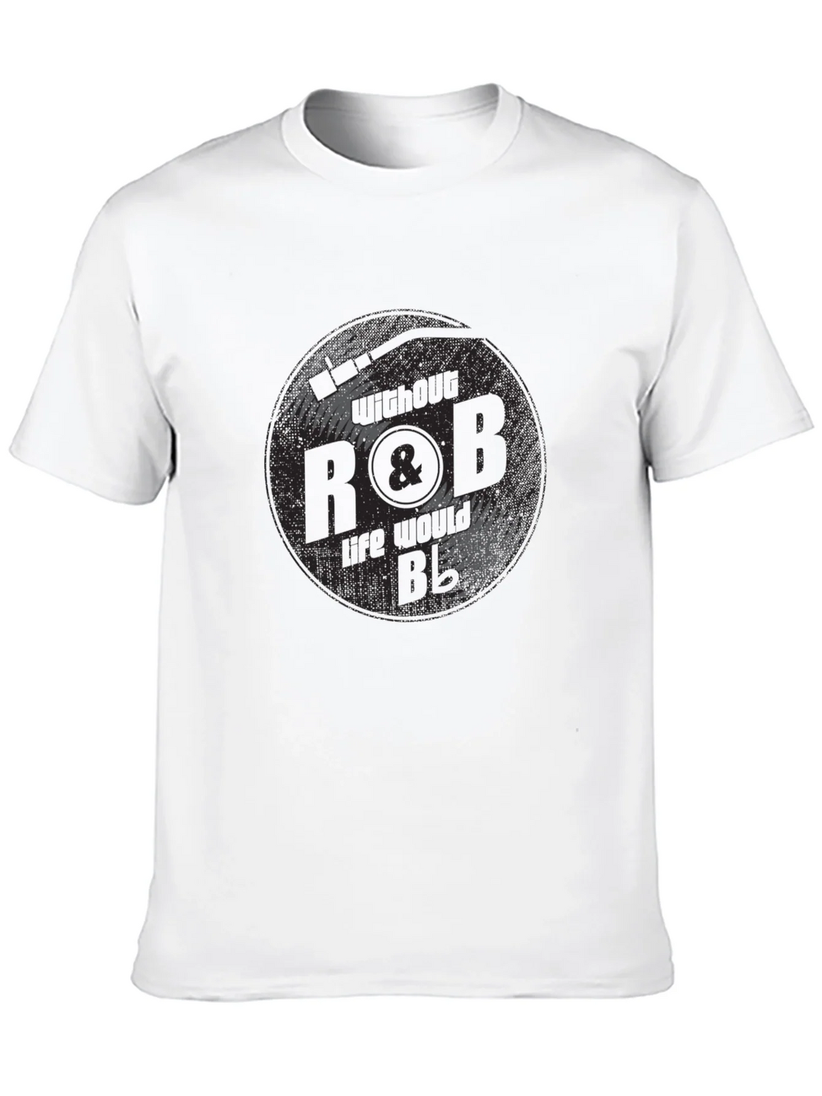R&B Vinyl Record Graphic Tee - Black product image 12