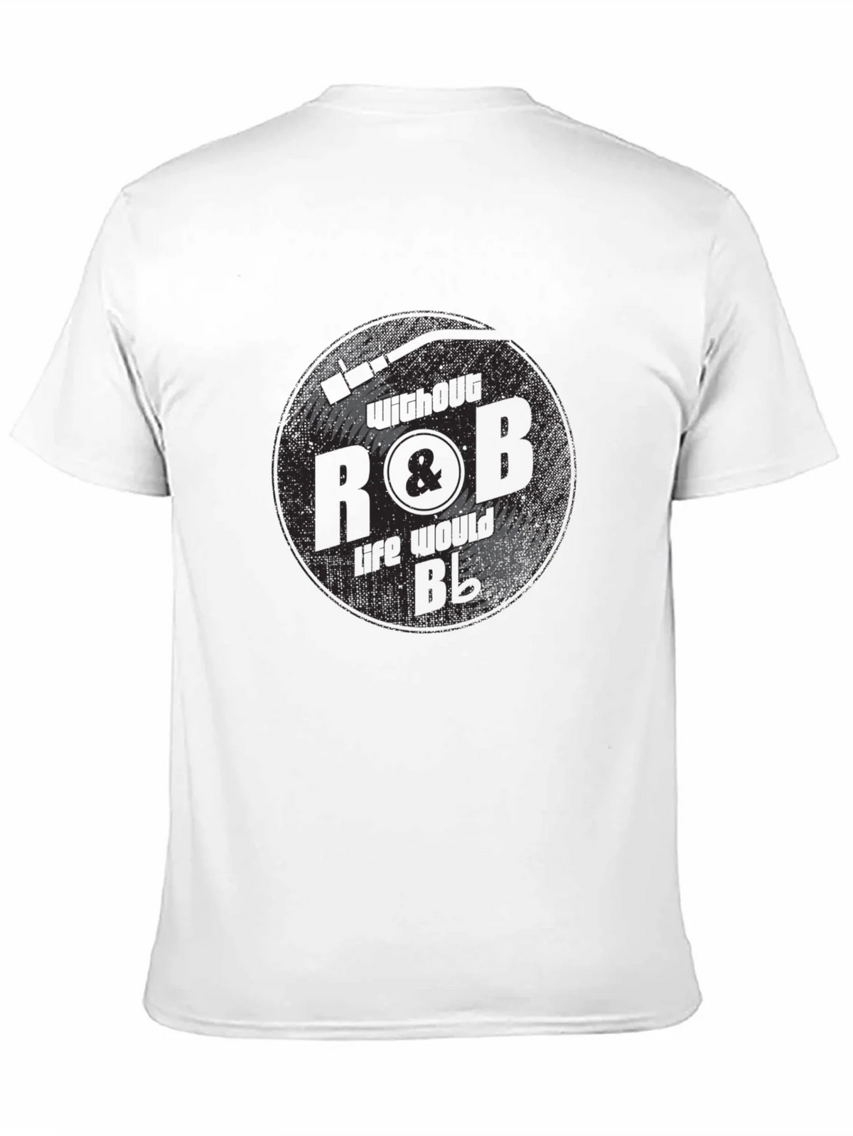 R&B Vinyl Record Graphic Tee - Black product image 2