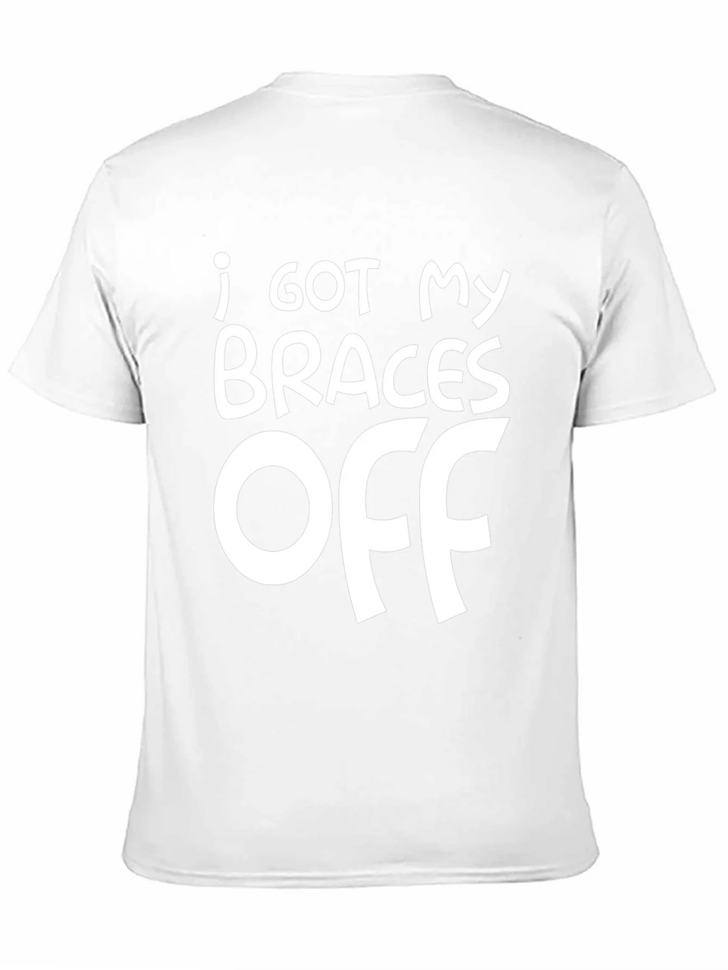 I Got My Braces Off T-Shirt Funny Orthodontist Gift product image 2