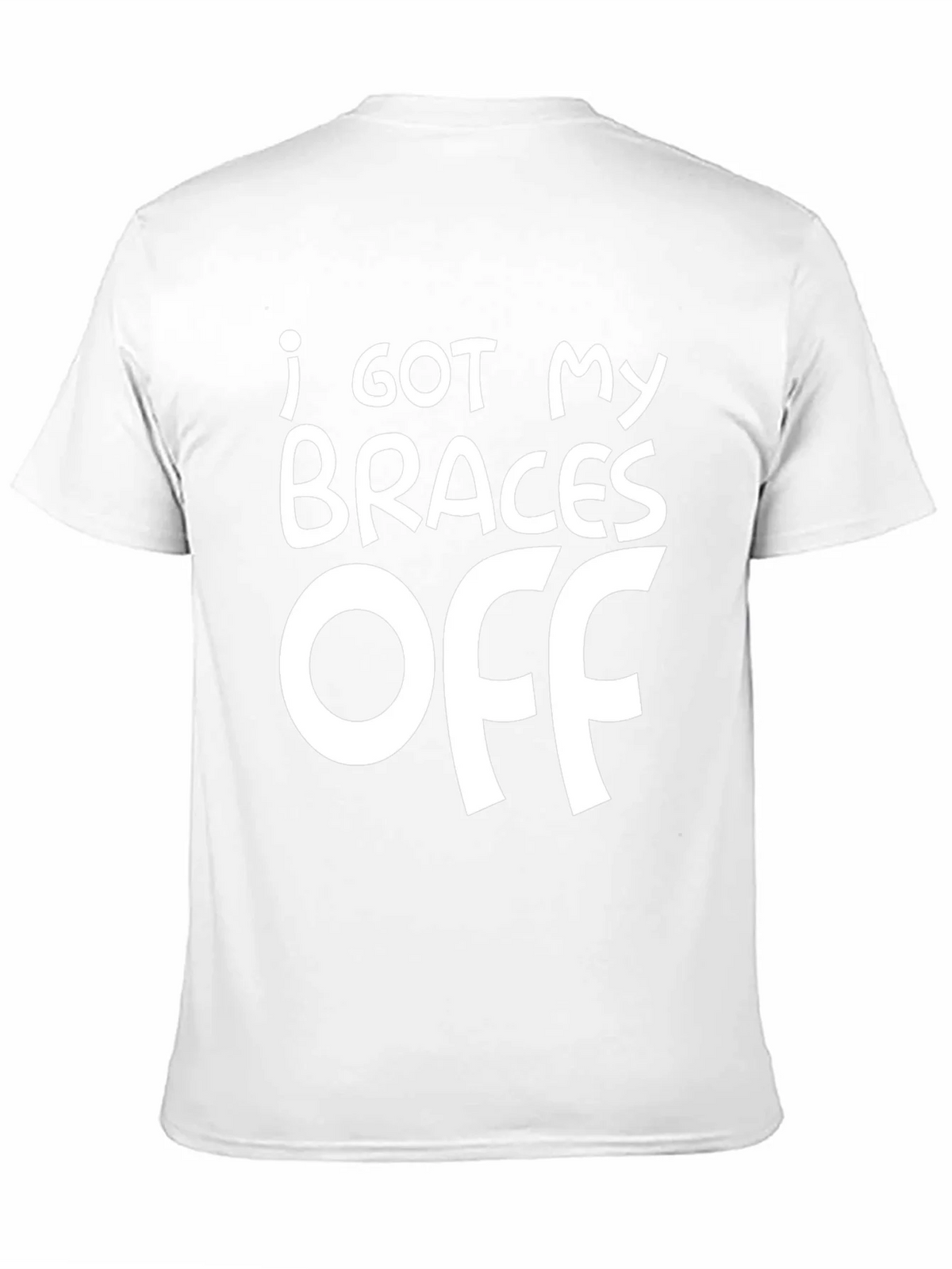 I Got My Braces Off T-Shirt Funny Orthodontist Gift product image 2
