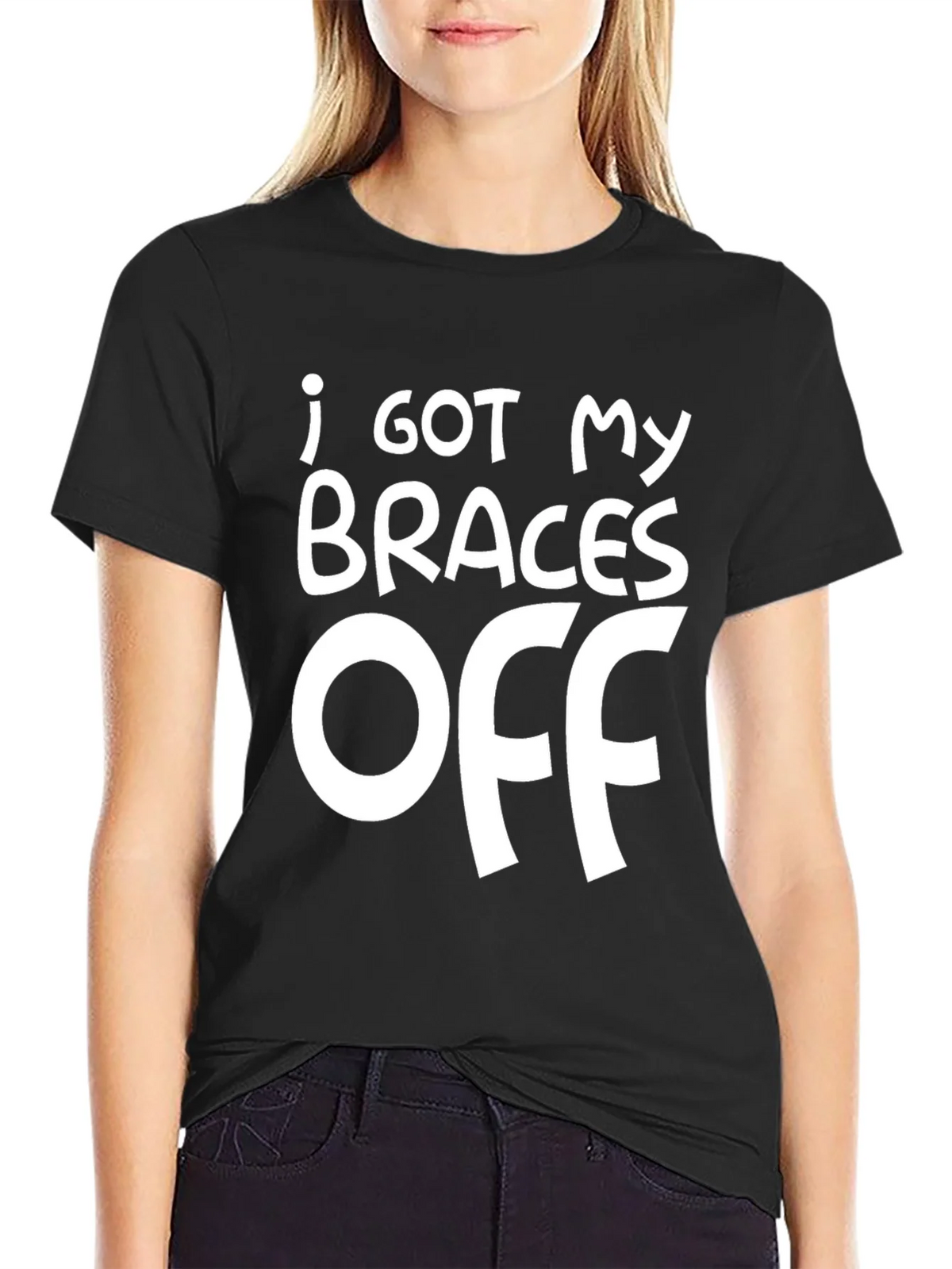 I Got My Braces Off T-Shirt Funny Orthodontist Gift product image 5