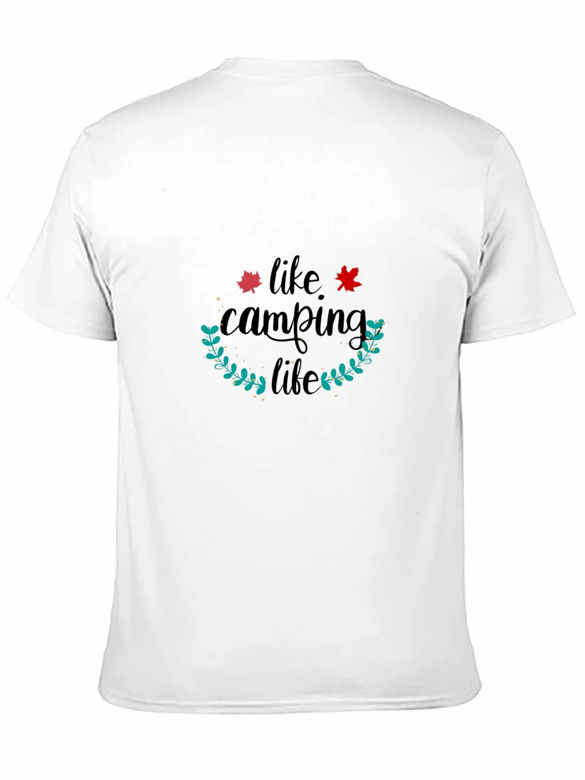 Camping Life Black T-Shirt product image 2