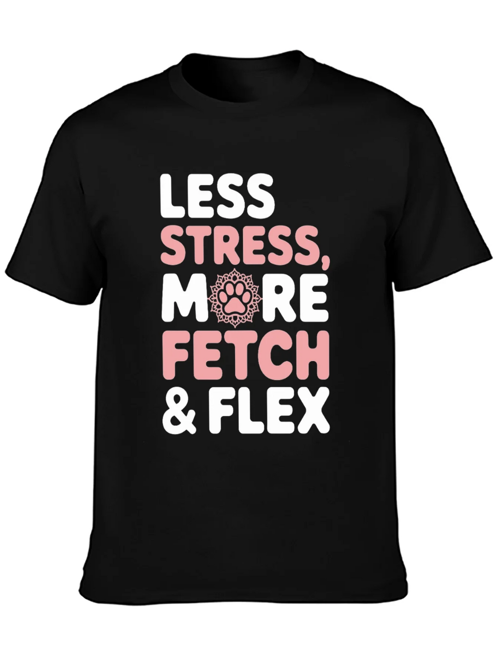 Less Stress More Fetch & Flex Graphic Tee product image 6
