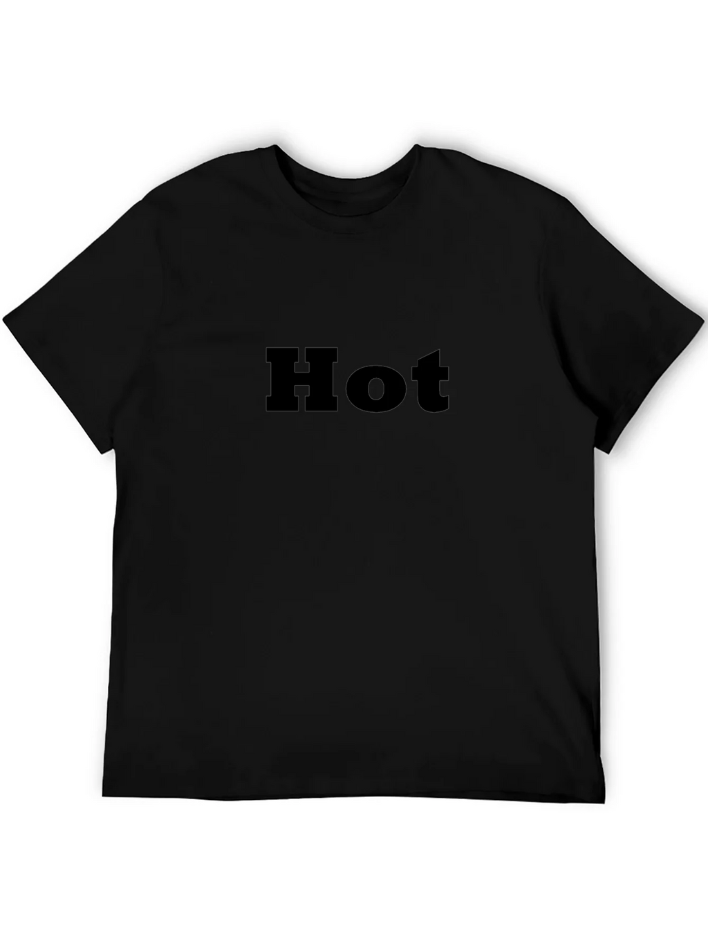 Mens Black Hot Graphic Tee - Stylish Casual Wear product image 8