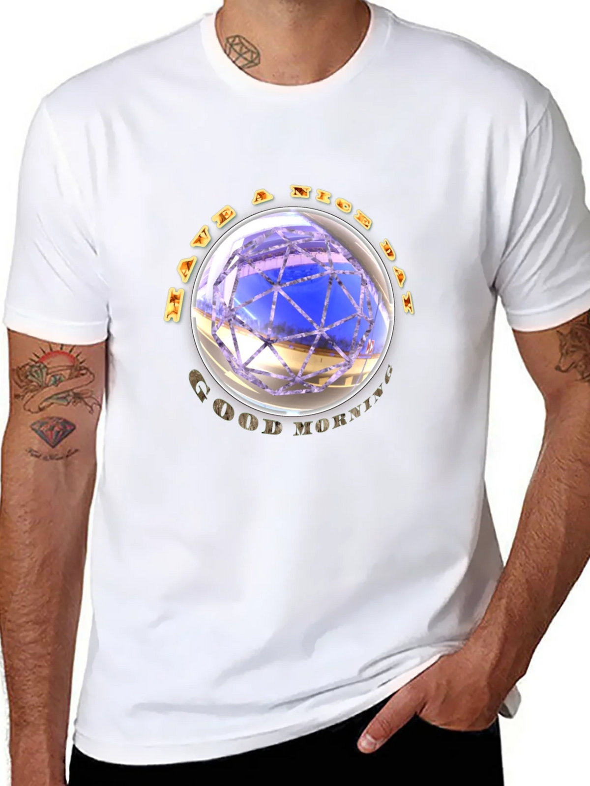 Have a Nice Day Good Morning Graphic Tee product image 10