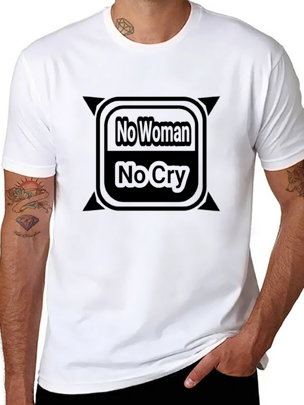 No Woman No Cry Graphic T-Shirt product image 10