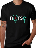 Nurse Stethoscope Graphic T-Shirt product image 1