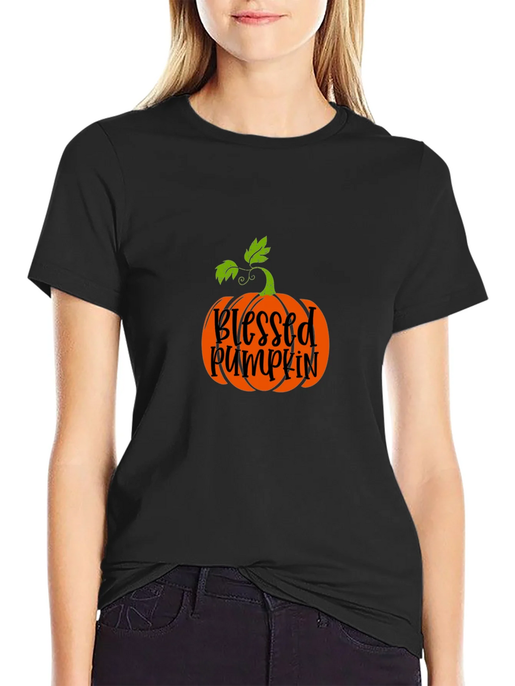 Blessed Pumpkin Graphic Tee product image 5
