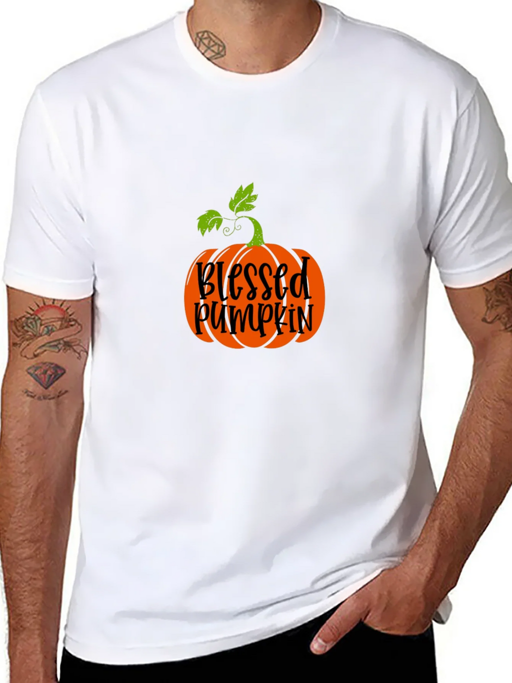 Blessed Pumpkin Graphic Tee product image 10