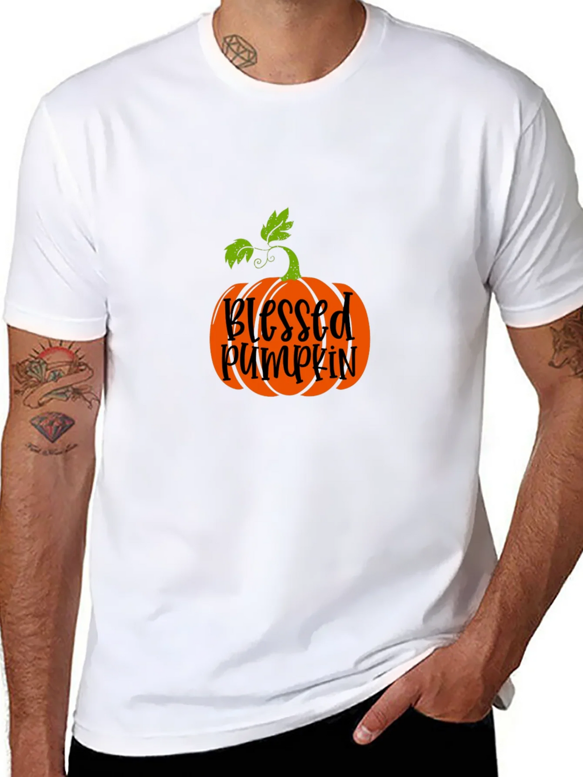Blessed Pumpkin Graphic Tee product image 10