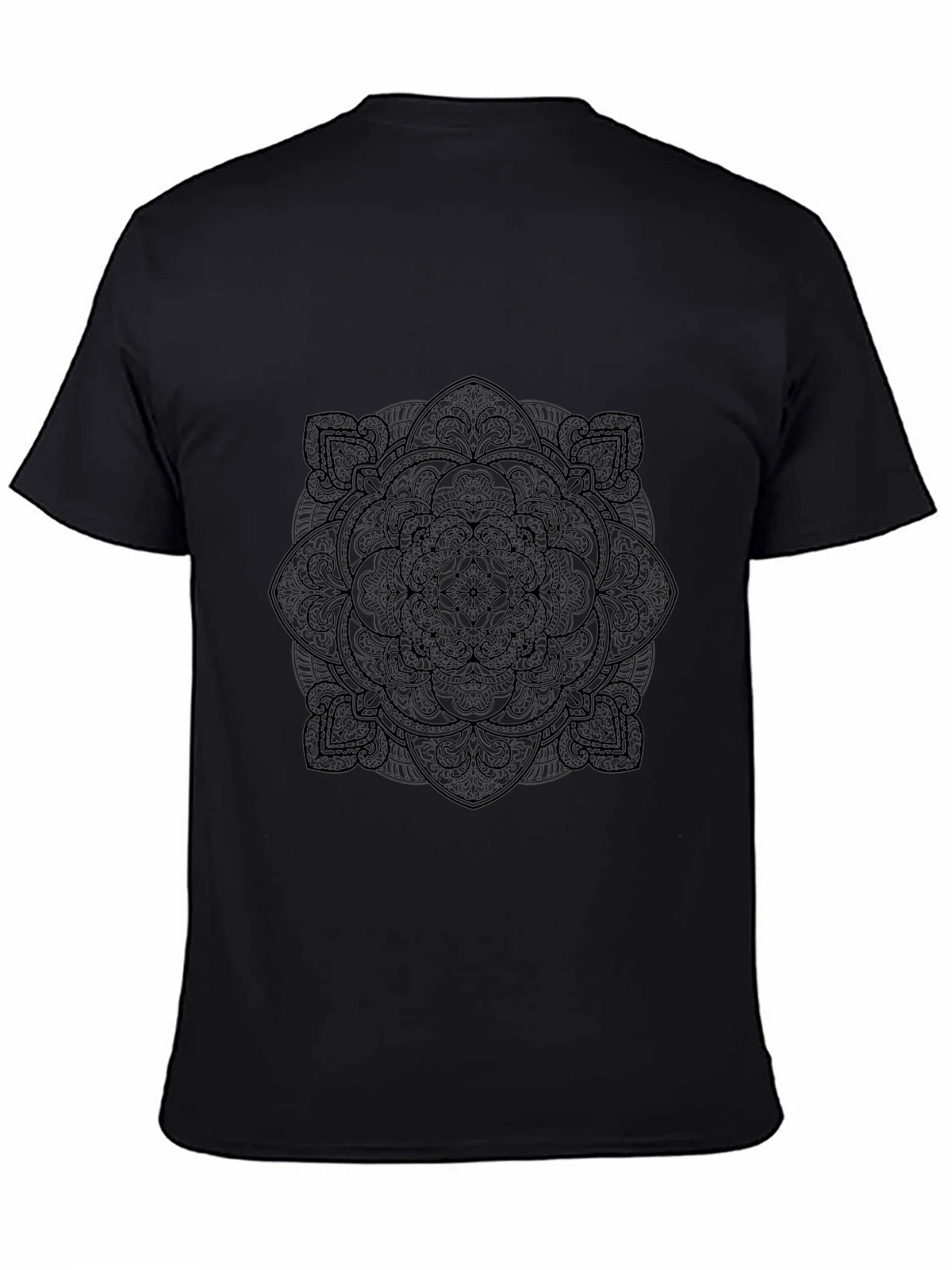Black Mandala Graphic Tee - Stylish & Unique product image 7